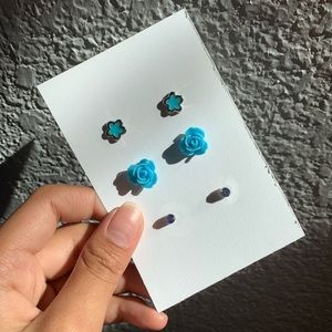 Blue Girl Earrings
